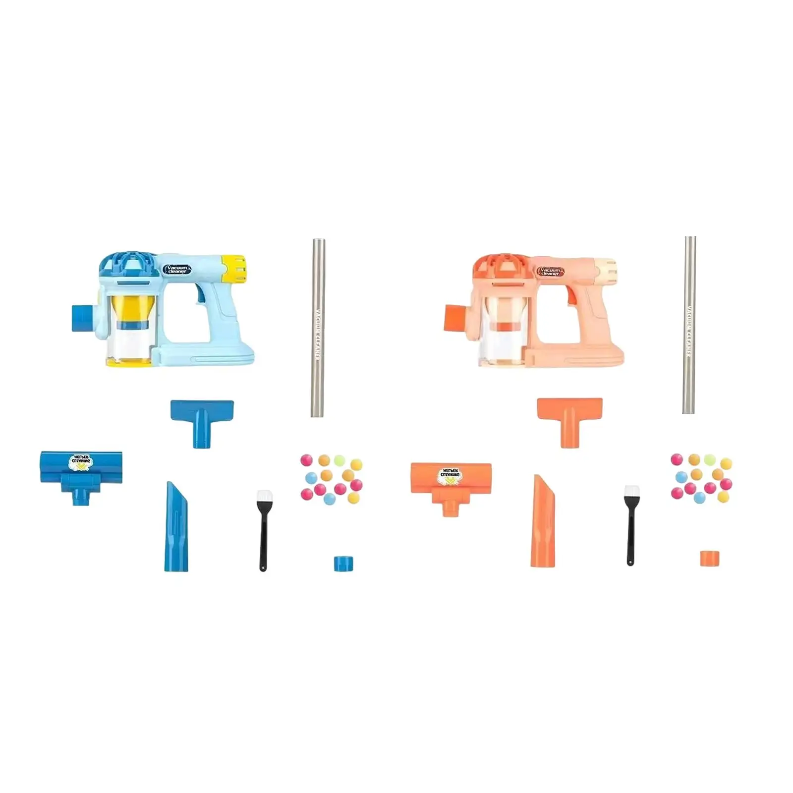 Kids Vacuum Cleaner Toy Birthday Gifts Household Housekeeping Cleaning Toys Educational Toys for Children Age 4-6 Girls Boys