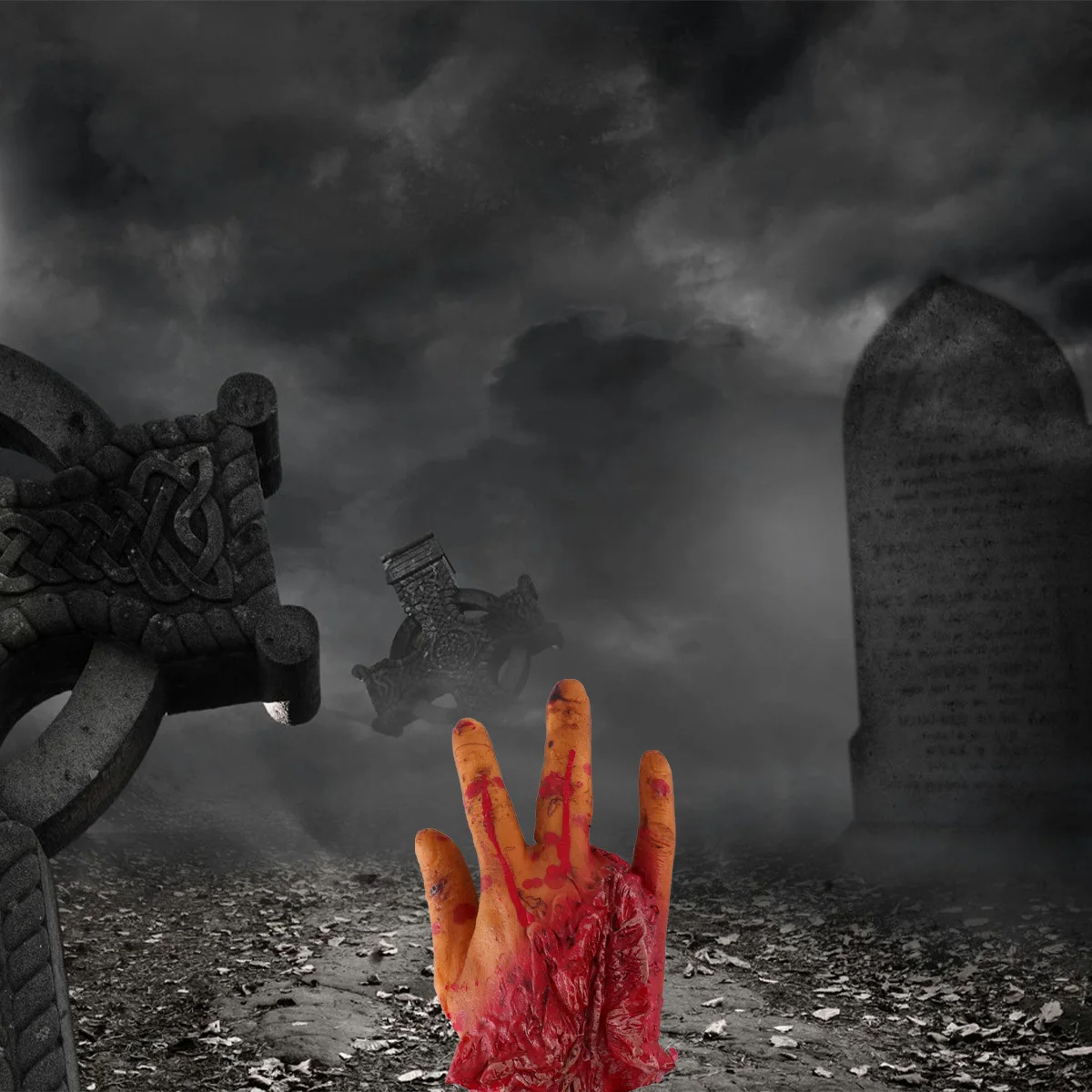1pc Realistisch Halloween Afgehakte Hand Prop Griezelig Menselijk Orgaan Decoratie Spookhuis Feestartikelen Simulatie Organen Nieuwigheid