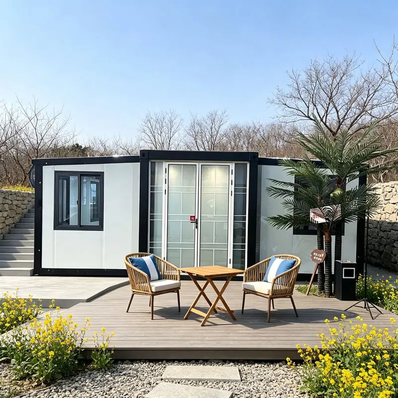 Customized Prefab Folding Room Tiny House Expandable Container House Garden Rooms 2 3 Bedrooms Luxury 20 40ft Homes for Sale