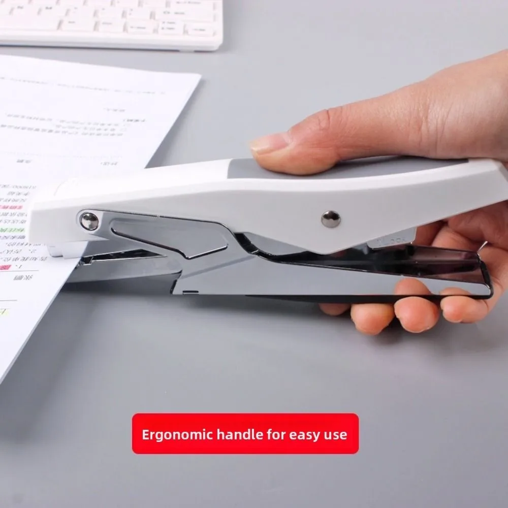 Multifunction Labor-Saving Stapler Metal Up To 25 Pages Paper Stapling Machine Simple Portable Hand Operated Staple Business