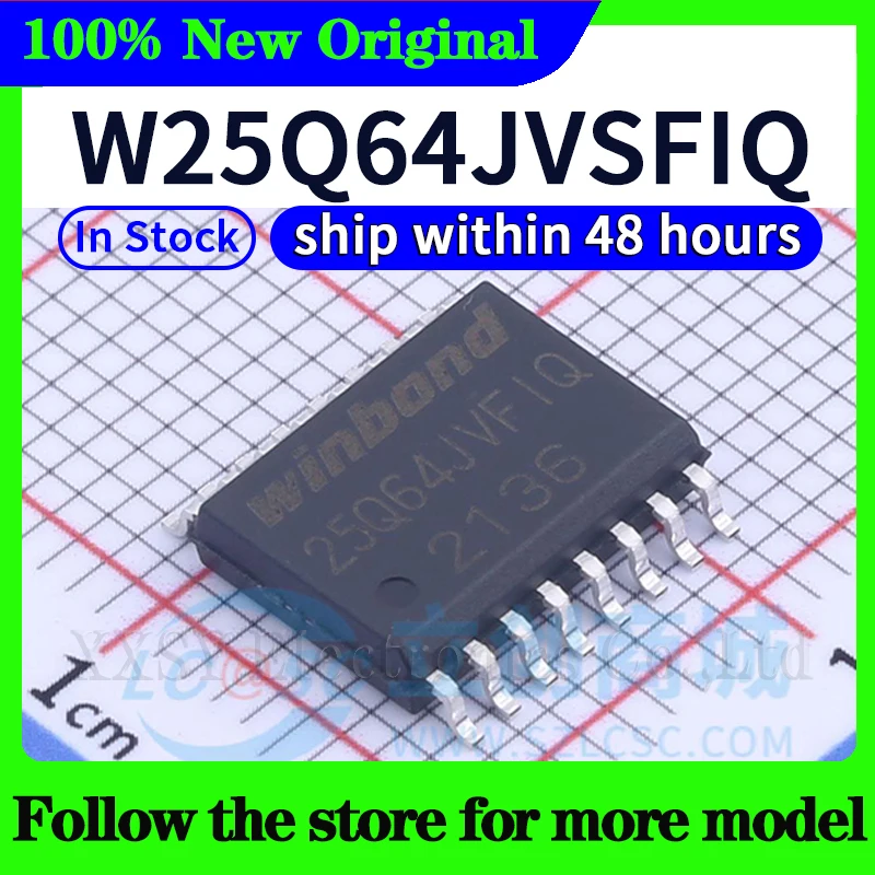 W25Q64JVSFIQ Disponibile