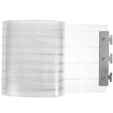 2 Pcs 장식 부드러운 문 커튼 파란색 방풍 카펫 테이프 산책 쿨러 커튼