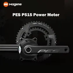 Magene PES P505 Power Meter Crankarm Cycling Spider-Based Power Meter 110 BCD 4 Bolt24mm Steel Spindle ANT Bluetooth Pedal Chain