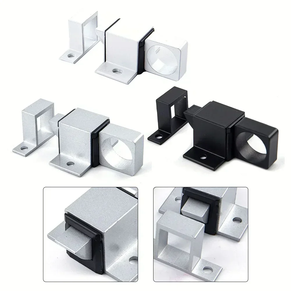 

Square Self Closing Bolt Utomatic Latch Utomatic Latch SASH Door Security Automatic Square Self-closing Bolt White 47.5*22mm