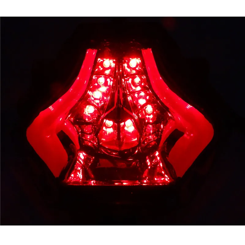 WAASE Rear Tail Light Brake Turn Signals Integrated LED Light For Yamaha MT-07 MT07 FZ07 2014 2015 2016 2017 2018 2019 2020