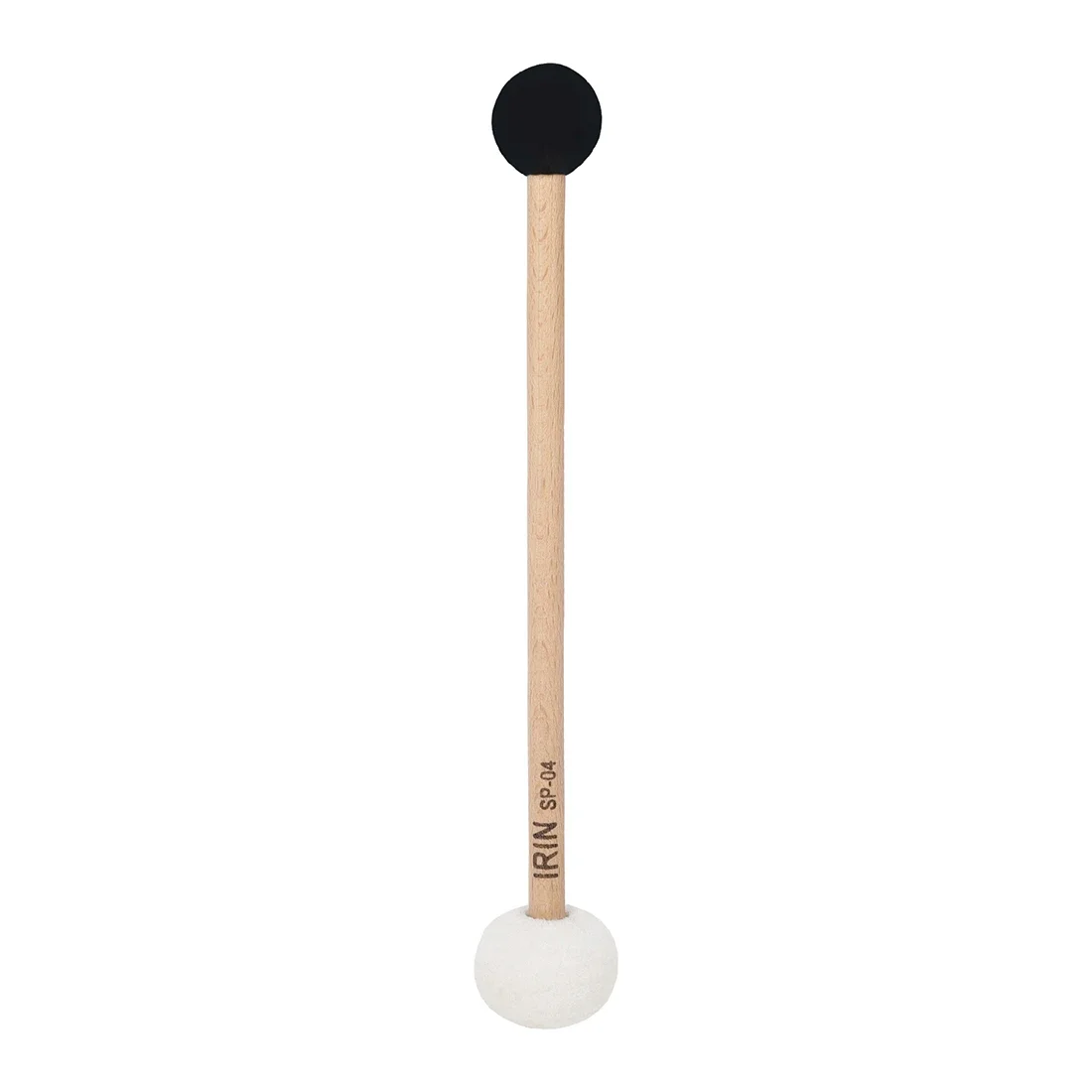 IRIN Percussion Instrument Accessories Drumstick Dual-Purpose Singing Bowl Mallet Felt+Rubber Drumstick Double Head Drum Hammer