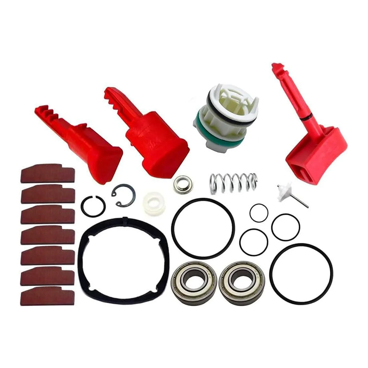 Parti del kit di ricambio per revisione ABZJ 2135 per avvitatore a percussione serie IR2135 da 1,27 cm