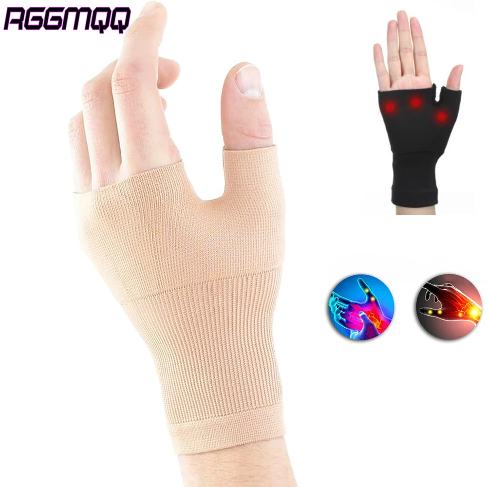RGGMQQ 1Pair Compression Wrist Sleeve/Brace for Carpal Tunnel Syndrome,Wrist pain/strain,Fatigue and Arthritis,Hand Instability