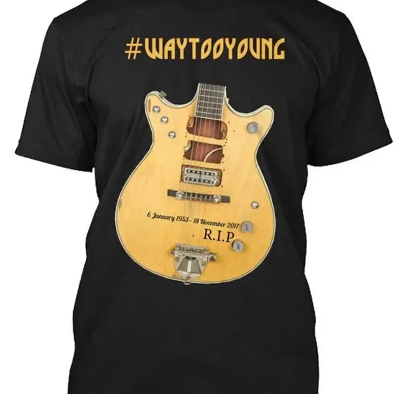 

Футболка премиум-класса In Memory Of Malcolm Young Size M 2XL