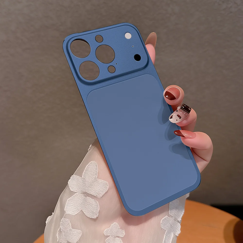 Matte Schutzfolie für iPhone 17 16 15 14 13 Pro Max – Umbau auf 17 Pro Max Rückseitenaufkleber mit Kameralinsen-Schutz