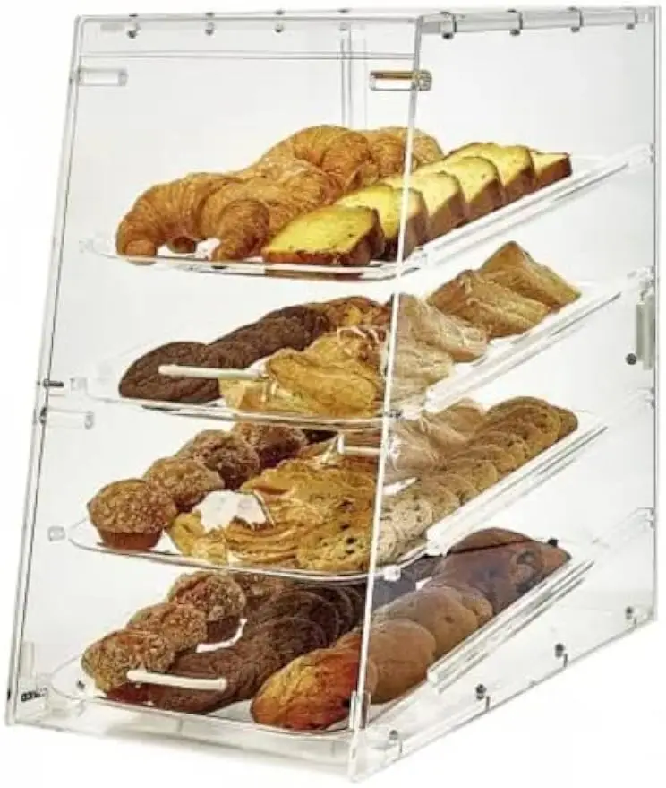 Tier Pastry Display Case, Acrylic,Clear