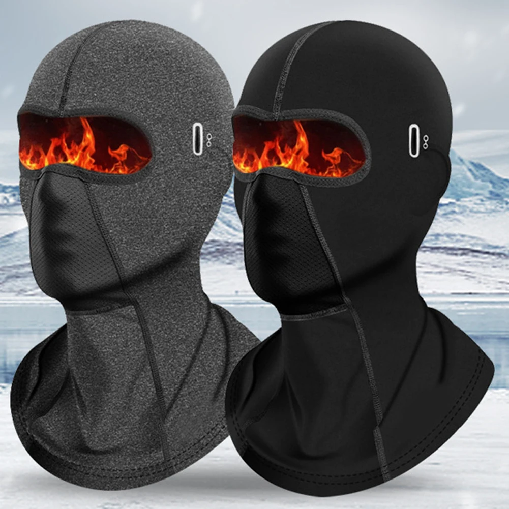 Winter Warm Cycling Mask Outdoor Sports Breathable Full Face Mask Windproof Washable Hat Outdoor Ski Mountaineering Scarf Hat