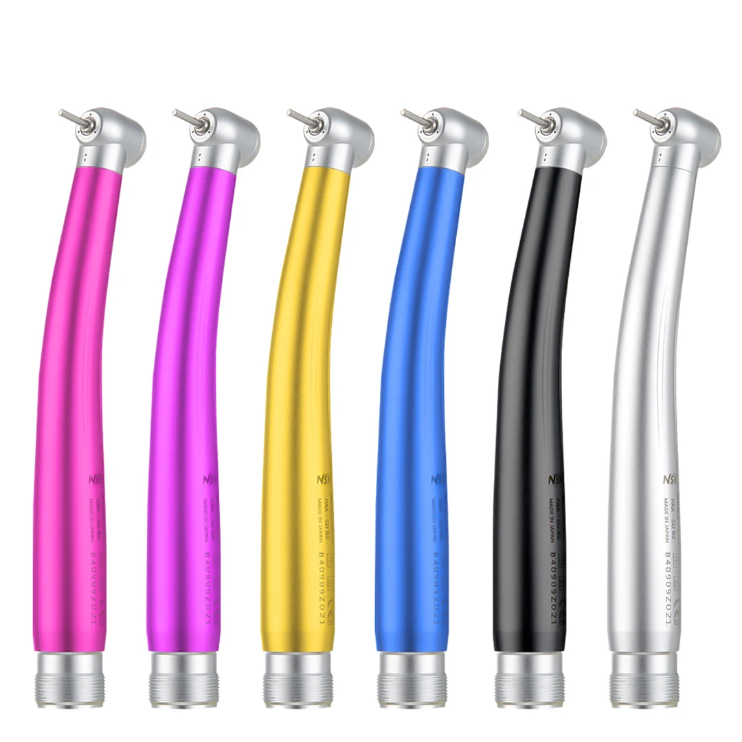 Colorful NSK PANA-MAX PAX-SU Dental High Speed Handpiece with Single Water Sprays Handpiece 2/4Hole Dentist Tool