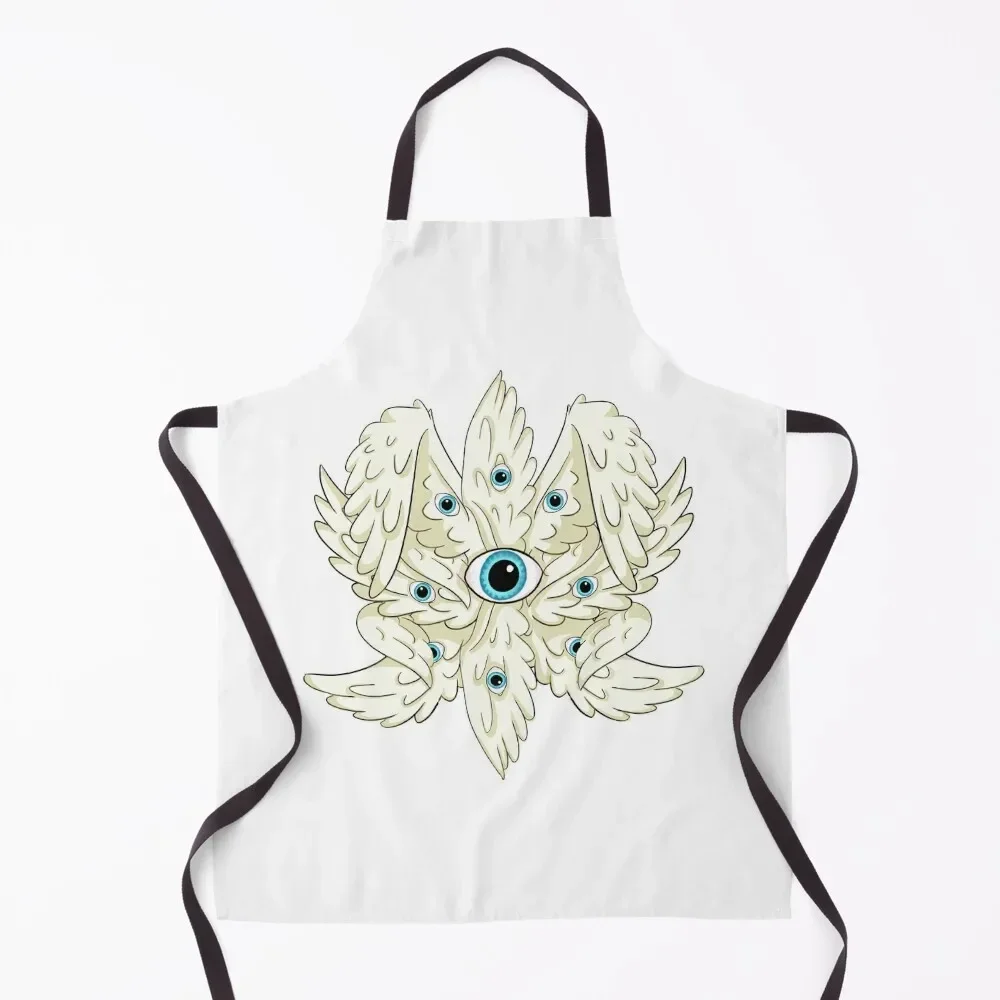 

Biblically Accurate Angel Apron Kitchen Chef Cute Kitchen Accessories with pockets Apron