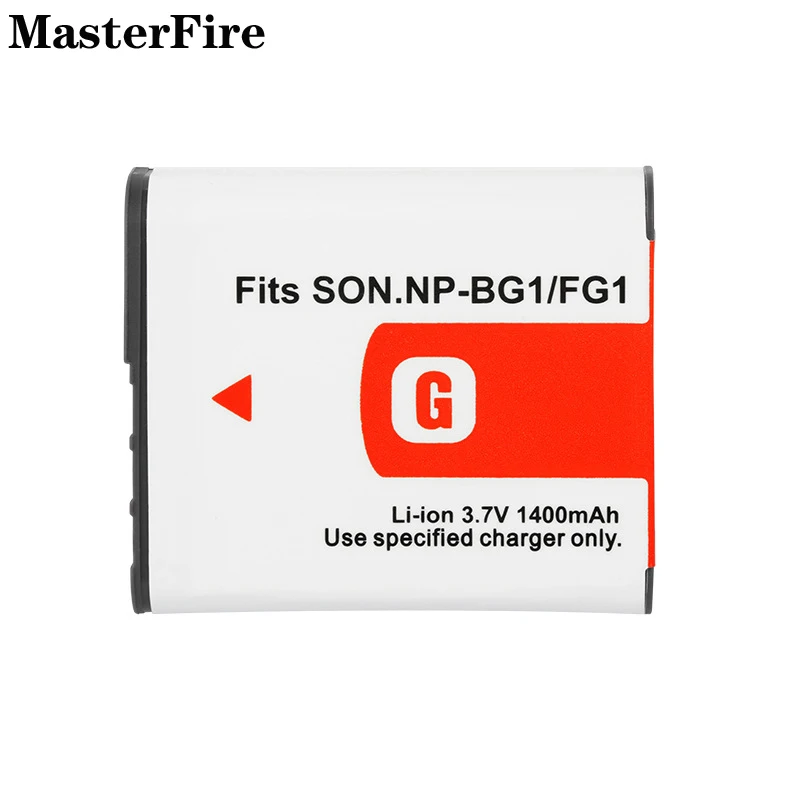 2-10PCS NP-BG1 NP-FG1 1400mah Replacement Camera Battery Pack For Sony Cyber-shot DSC-H50 H10 H20 W55 W70 W50 W29 W210 W220 Cell