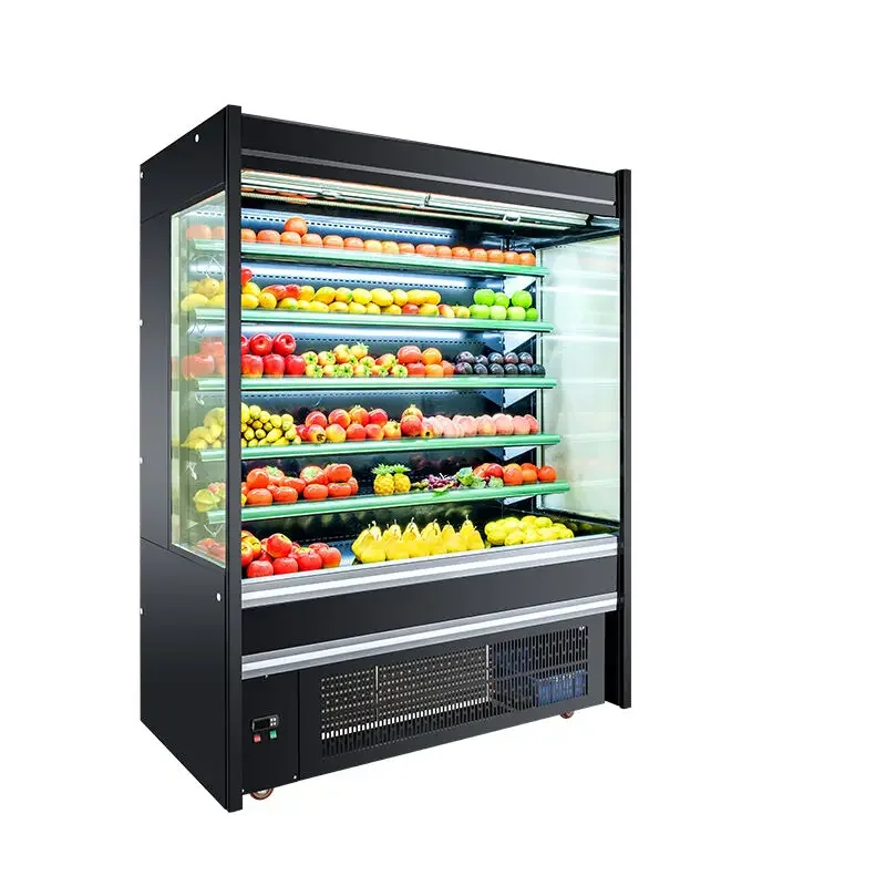 

For Supermarket Fruit And Vegetable Preservation Display Equipment Commercial Open Display Refrigerator Chiller Refrigerator