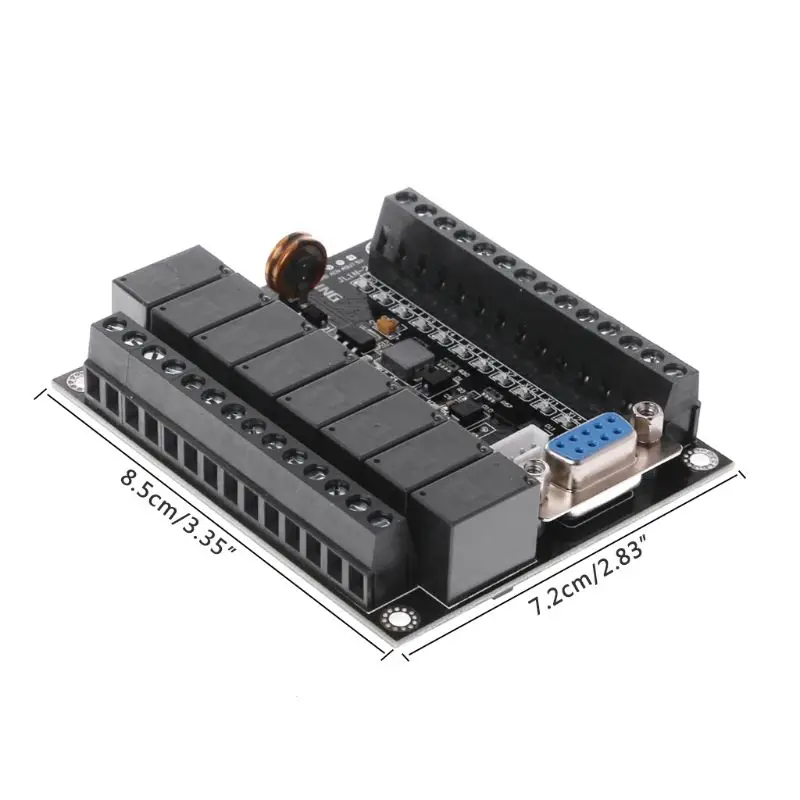 وحدة التحكم القابلة للبرمجة FX1N-20MR PLC لمنظم المنطق الصناعي 24V