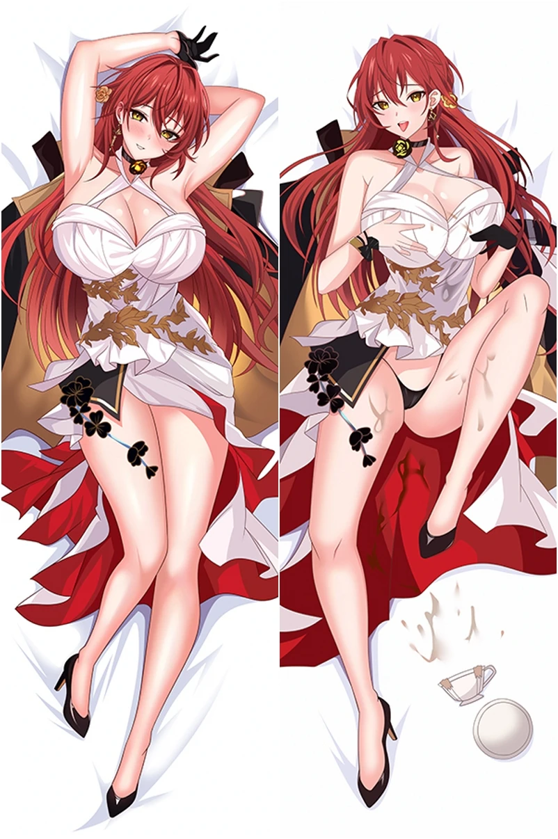 

Game Honkai: Star Rail Himeko Cosplay Dakimakura Pillow Case Hugging Body Cartoon Gift No Stuffing