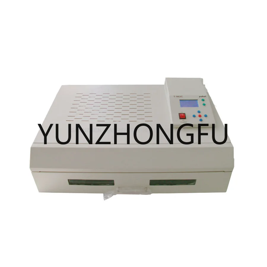 

PUHUI T962C BGA Rework Station T-962C Reflow Oven Machine Infrared Heater 2500W reflow station white color