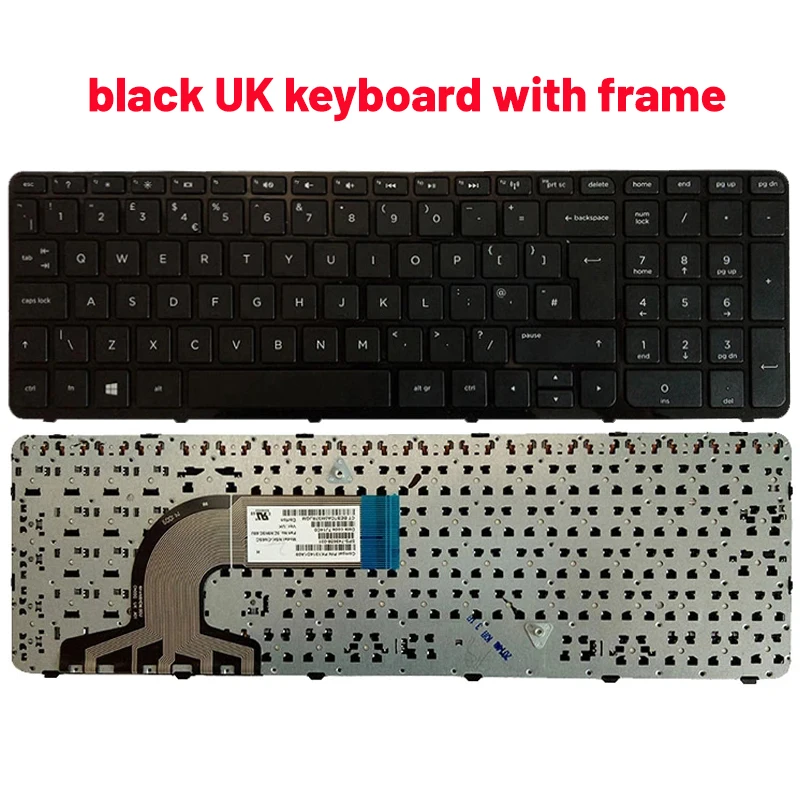 Russian/US/UK/Spanish laptop Keyboard for HP pavilion 250 G2 G3 256 G2 G3 TPN-Q118 TPN-Q130 TPN-Q132 Q121 P15 TPN-F113 TPN-C117