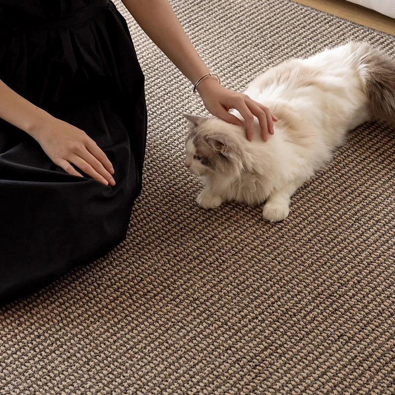 12pcs Self adhesive carpet 30cm living room carpet floor mat decor office carpet staircase anti-slip self adhesive floor sticker