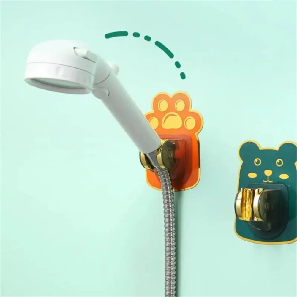 설치하기 쉬운 조정 가능한 샤워 브래킷 샤워 액세서리 스프링클러 노즐 홀더 고정 헤드 홀더 욕실