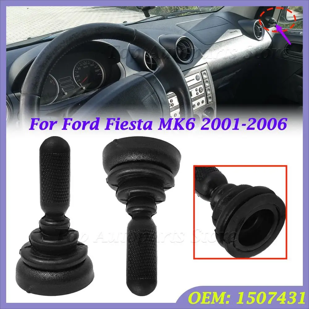 

1/2 Pcs 1507431 Car Auto Manual Wing Mirror Adjuster Knob For Ford Fiesta MK6 2001-2006 Moulding Accessories Parts