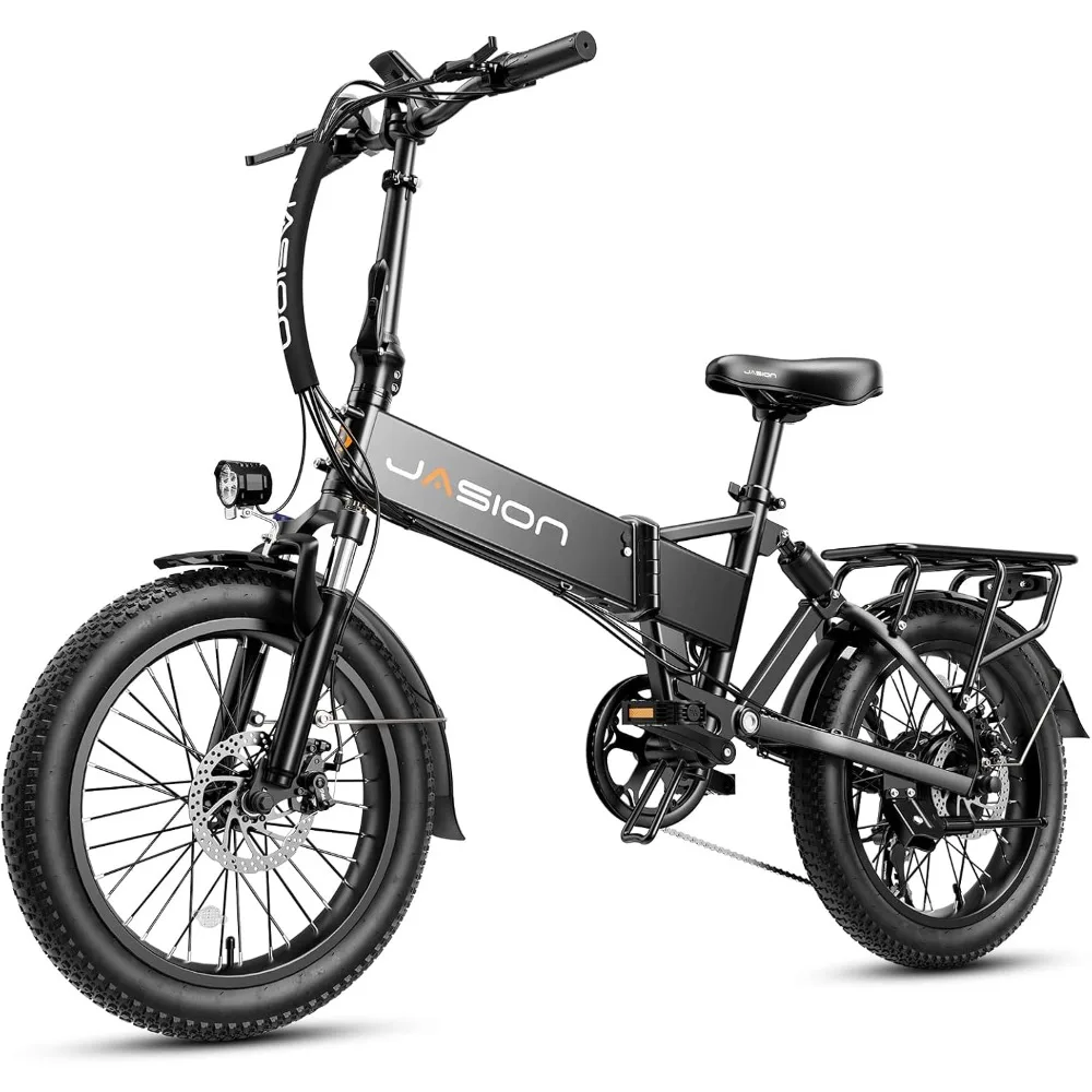 

2.0 Electric Bike for Adults, 1200W Peak Motor 28MPH Max Speed Folding Ebike, 48V 10AH Removable Battery