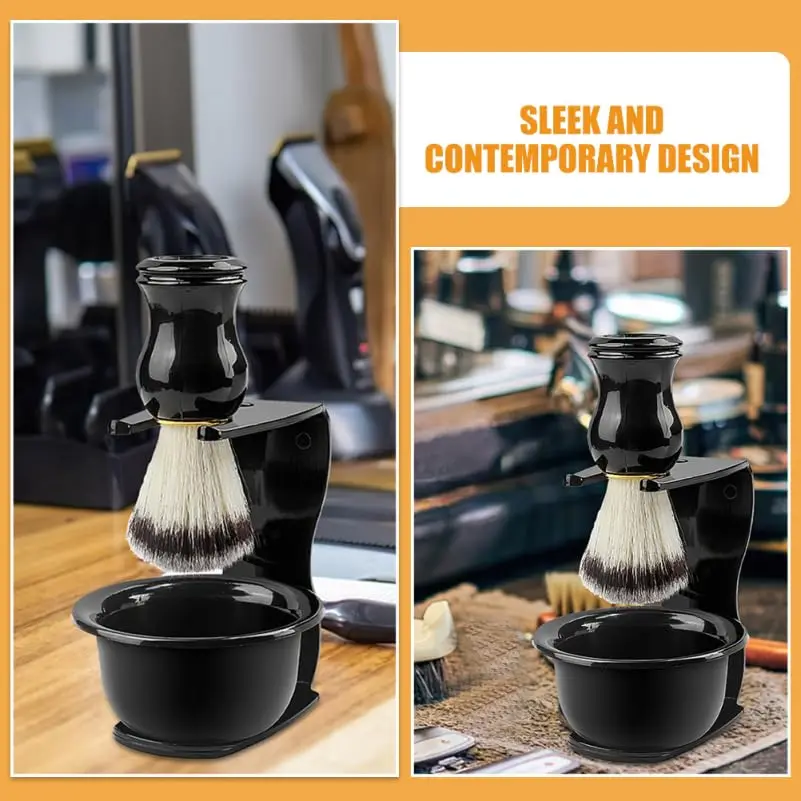 1/2 قطعة حامل فرشاة الحلاقة الحمام الرجال الحلاقة معدات التجميل تخزين حامل المهنية صالون الحلاقة مقص الشعر تخزين الرف