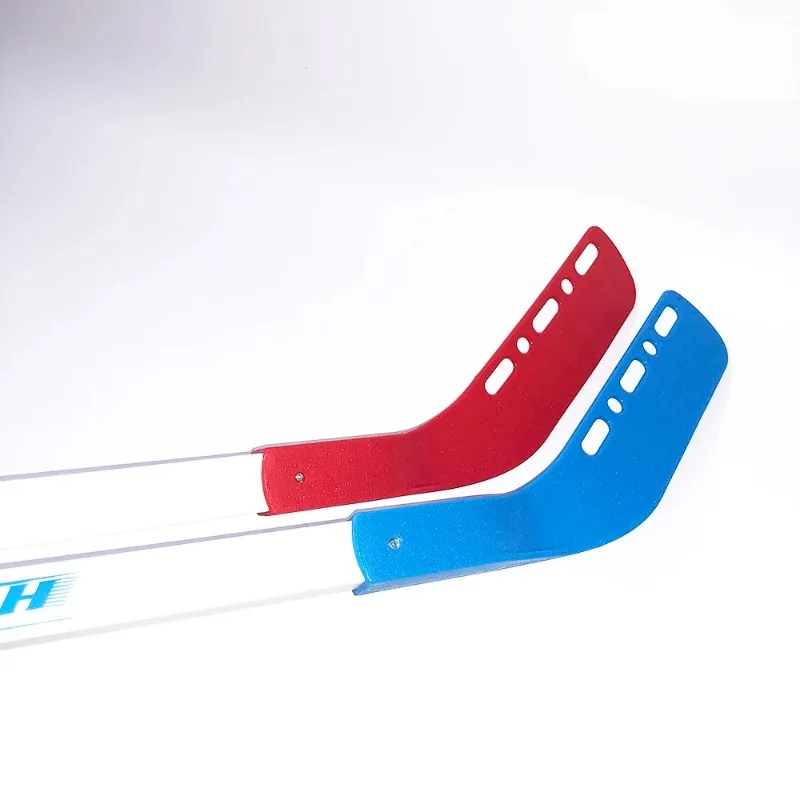 4pcs/set Kids Children Winter Ice Hockey Stick Training Tools Plastic 2xSticks 2xBall Winter Sports Toy fits for 3-12 years