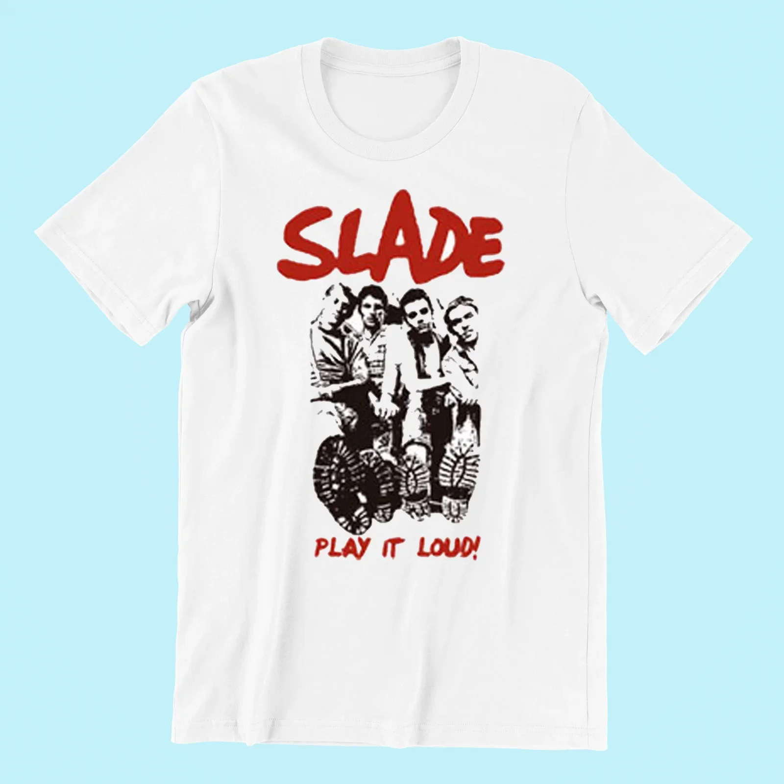 Slade Band Album Play It Loud T shirt Men All Size S To 4XL QQ200