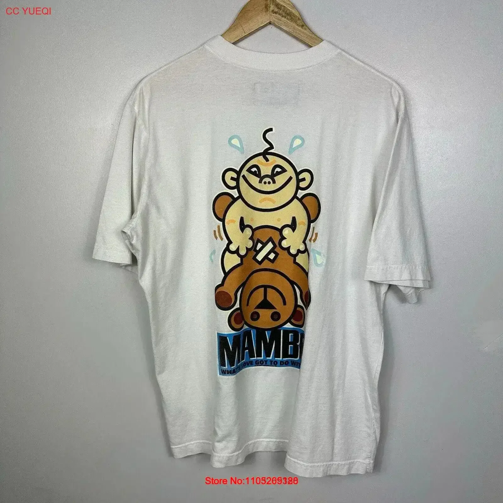 Camiseta Vintage Mambo 1998, Whats Love Got To Do With It, ropa de surf para hombre, Top pequeño lavado para uso diario, elegante, suave, vintage