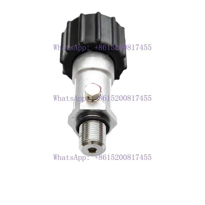 1PCS 6.8L air respirator gas cylinder explosion-proof decompression bottle head valve G5/8 with table digital bottle head valve