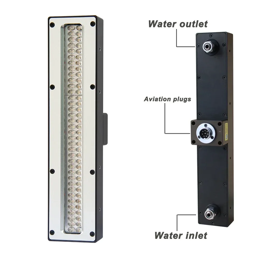 factory direct sales High-quality 2400W 395nm water-cooled high-power UV curing system for printing