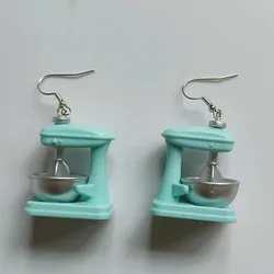 Cake Mixer Earrings Kitchen Mixer Baker Earrings Gift Stand Mixer y2k 2000s