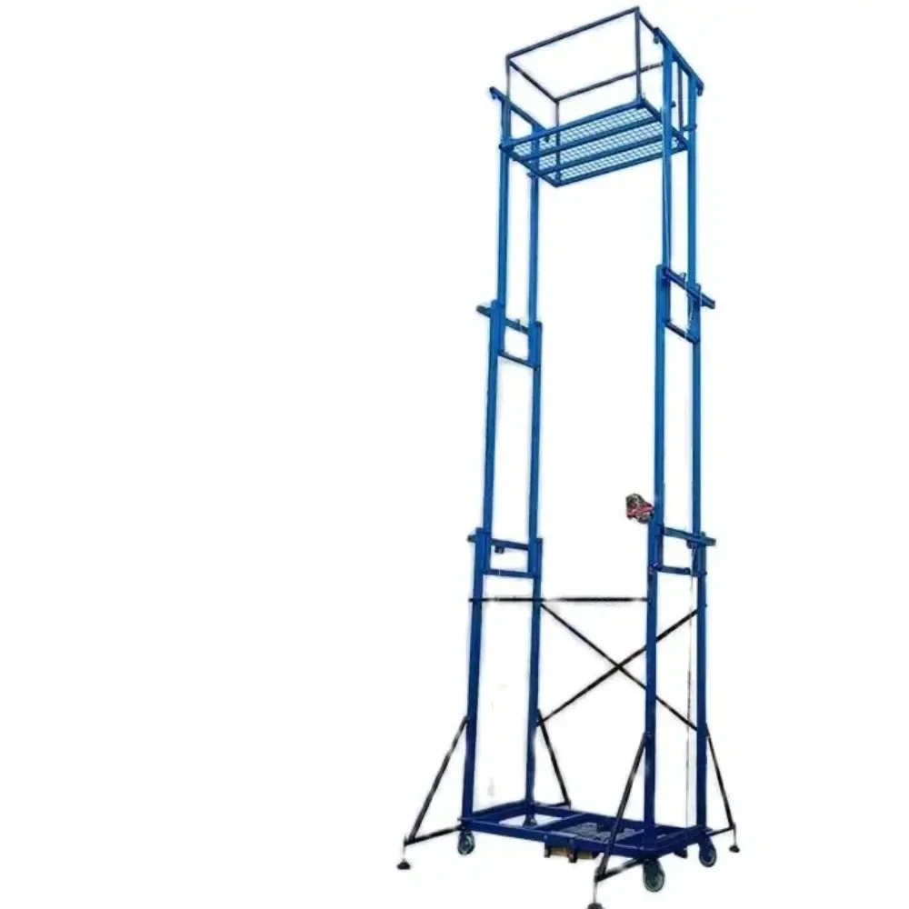 Lift mobile lifting platform foldable small electric scaffolding