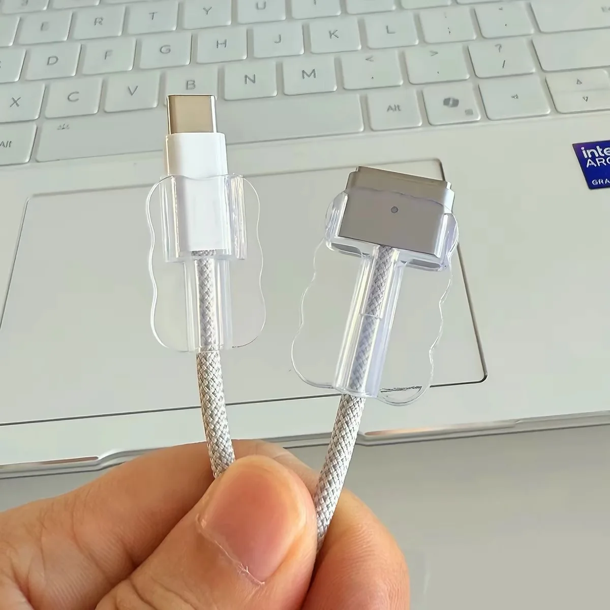MagSafe3,Data Cable Protector Sleeves,Anti-Breakage Cord Saver,Mobile Phone Accessory,Flexible Cord Management for School Home