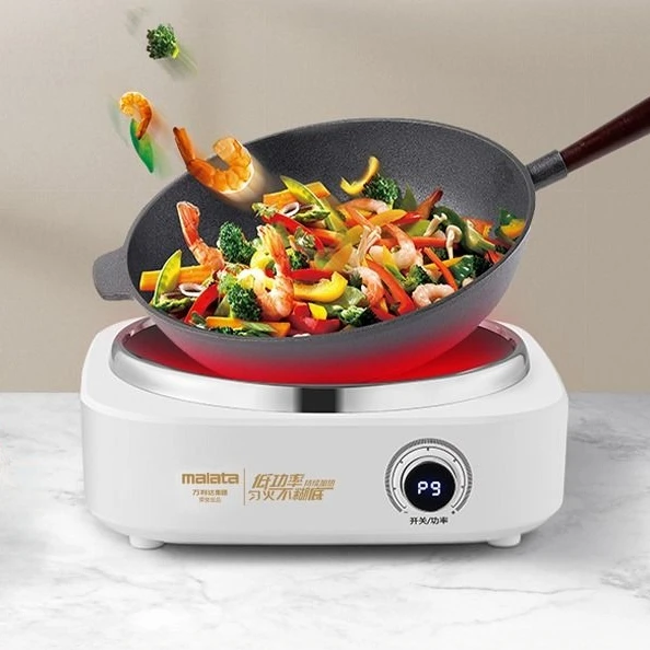 5000w concave induction cooker high power household commercial hot stir-frying multifunctional concave stove