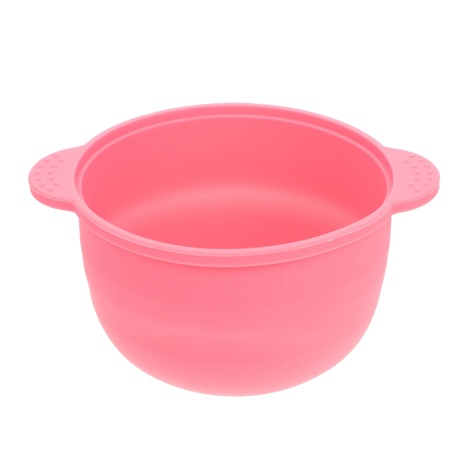 

Heat-Resistant Pink Wax Melting Bowl Silicone Wax Heater Inner Pot Safe Hair Removal Waxing Container Salon Tool