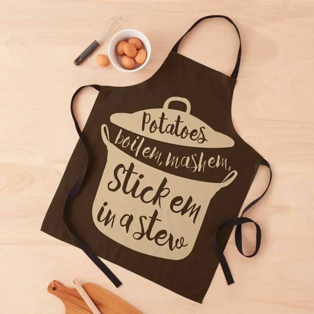

Potatoes Apron Kitchen Apras For Women For Man Haircut Kitchen Handle For Women Apron