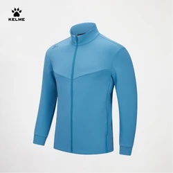 Kelme Golf Wear Women's Knit Jacket With Standing Collar Pair Cardigan Jacket Men's Sport Casual Jacket Running Jacket