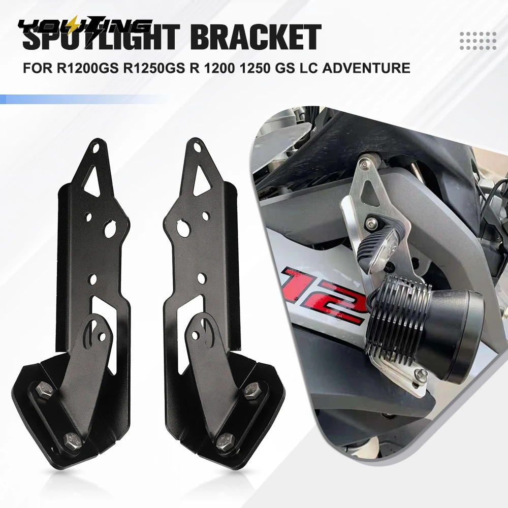 

For BMW R1200GS LC/ADV 2013 2014 2015 2016 2017 2018 Motorcycle Fog Lamp Bracket Auxiliary Light Holder Spot Accessories R 1200