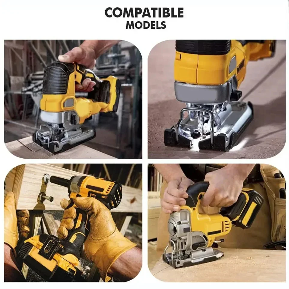 20V 배터리 충전식 리튬이온 배터리 디월트 18/20V 배터리용 디월트 공구에 적합 DCB200 DCB205 DCB206 DCF850