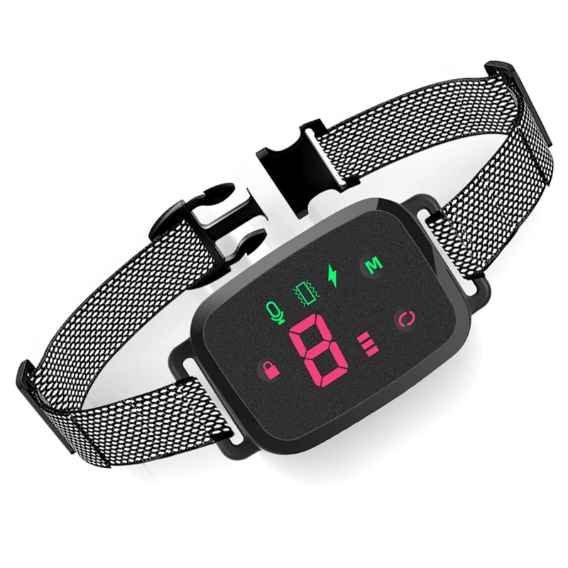 

B28C-Intelligent Automatic Dog Training Collar Training Touch Digital Display Waterproof Dog Training Device Pet Collar