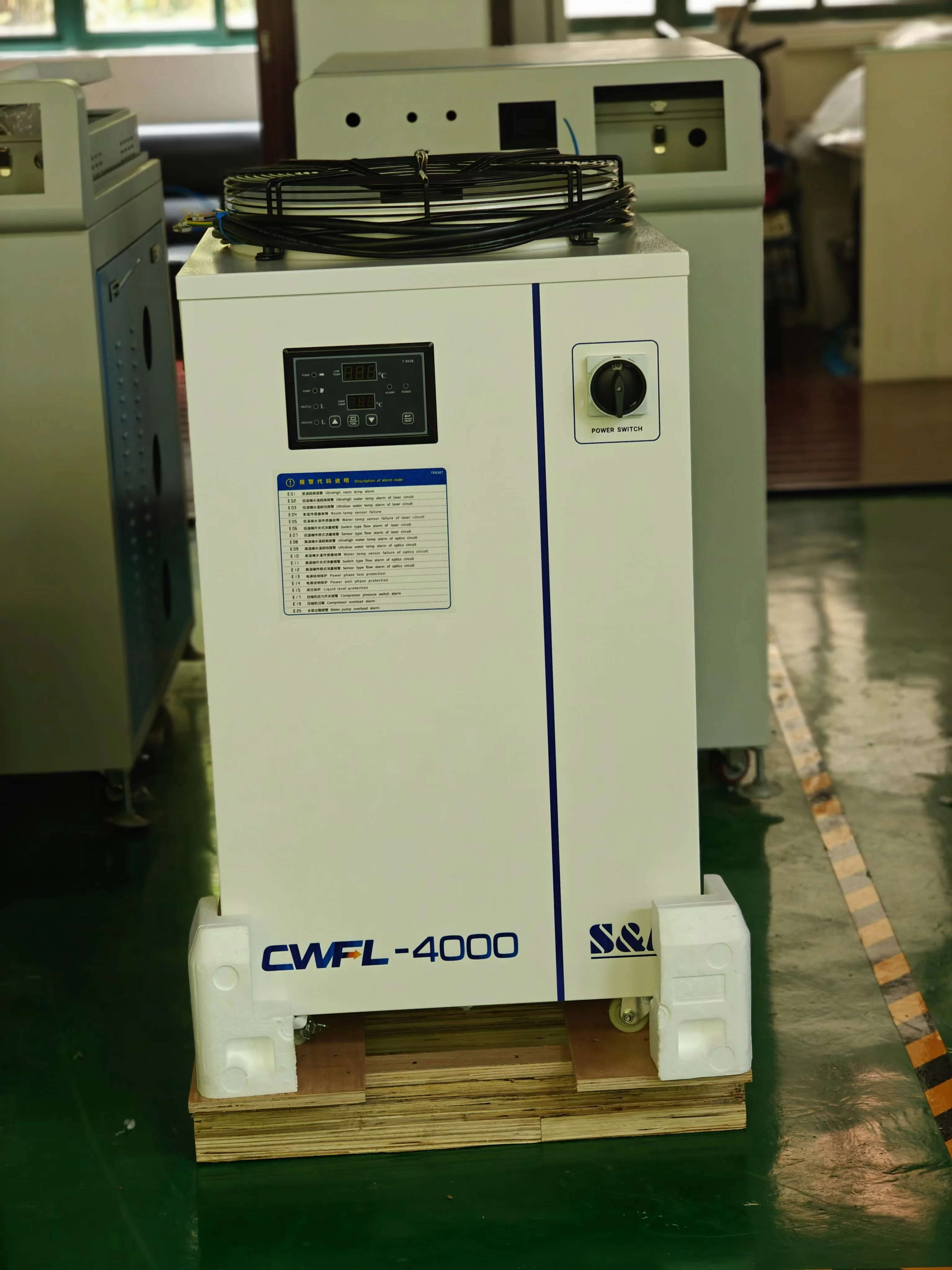 Industrial Laser Cutting - Industrieller Laser-Wasserkühler für Fabriken mit präziser