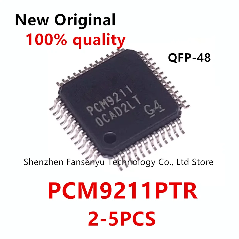 

(2-5piece)100% New PCM9211 PCM9211PTR QFP-48 Chipset.