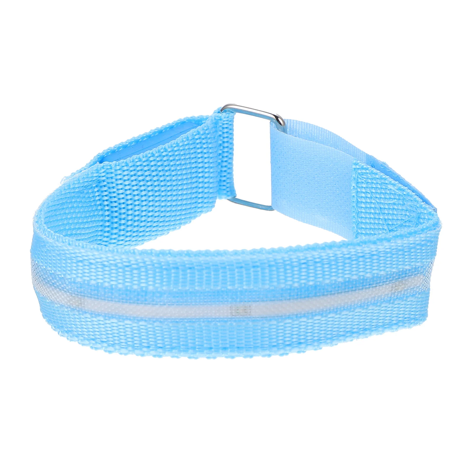 1pc Leucht Lauf Armband High Grade Nylon Einstellbare Leuchtende Strap Für Nacht Sport Outdoor Sicherheit Led Armband Camping