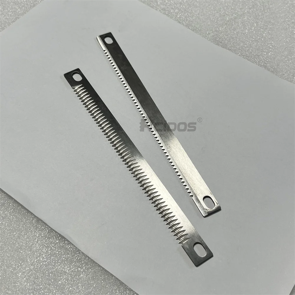 

RCIDOS 2pcs Stainless steel cut blade for Tea Bag Sealing Machine,Vertical Packing Machine Knife,Packling Machine Spare Part