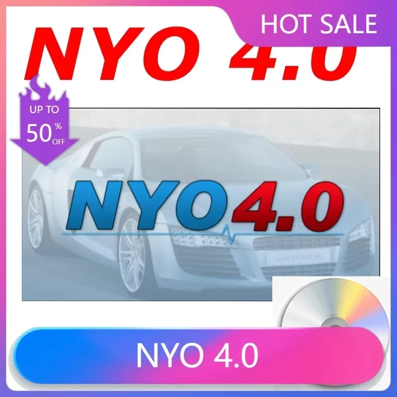 2024 Hot NYO 4 Full Database Airbag+Carradio+Dashboard+IMMO+Navigation Auto Data Repair Software CD USB Disk Car Radio nyo4 full