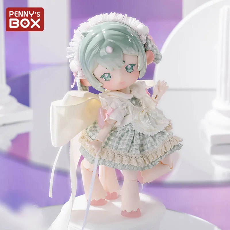 Penny Box Dreamlike Tea Party Limited Edition Blind Box Obtisu11 1/12Bjd Dolls Mystery Box Toys Cute Action Figures Model Gifts